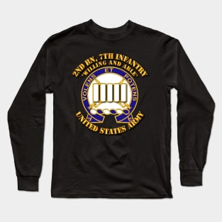 2nd Bn, 7th Infantry - Willing and Able Long Sleeve T-Shirt